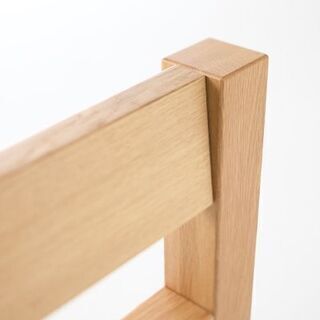 値下げ交渉可★11月27日までに引き渡しできる方☆【ほぼ新品☆】無印良品☆オーク材ベッドフレーム・マットレスセット