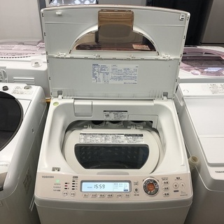 美品【 TOSHIBA 】東芝 洗濯8.0㎏/乾燥4.5㎏ 洗濯乾燥機 ホット 