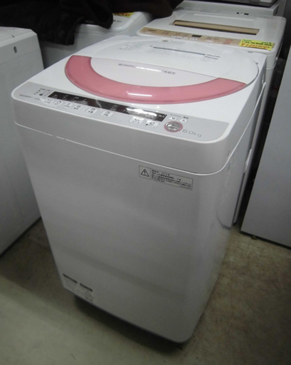 南12条店 SHARP/シャープ 6.0kg 全自動洗濯機 ES-GE60P 2015年製