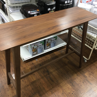 ニトリ カウンターテーブル+カウンターチェア 3点セット