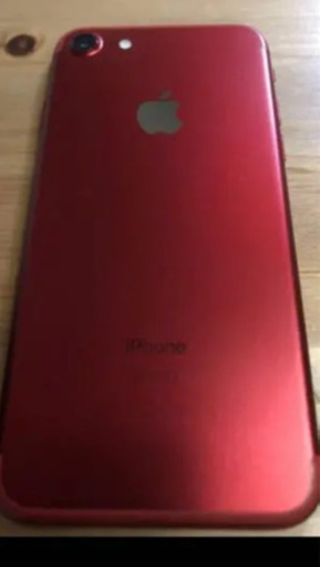 当季大流行 美品 iPhone7 256GB RED 付属品新品未使用（SIM