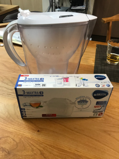 BRITA ブリタ 浄水ポット\u0026カートリッジ３個セット(未開封)