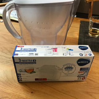 BRITA ブリタ 浄水ポット&カートリッジ３個セット(未開封)