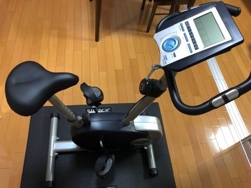 エアロバイク アルインコAF6200 敷きマット付き！