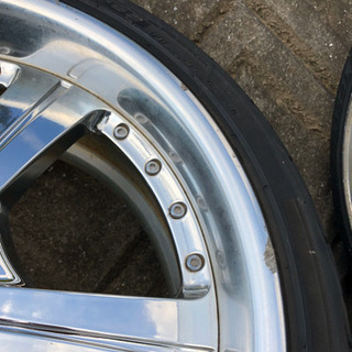 【値下】Weds BVILLENS  タイヤ付ホイール 4本 4/5H-114.3 19インチ 8.5J+35 & 9.5J+35