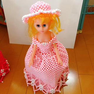 手作りバービー衣装 (人形付き)  二つで2000円