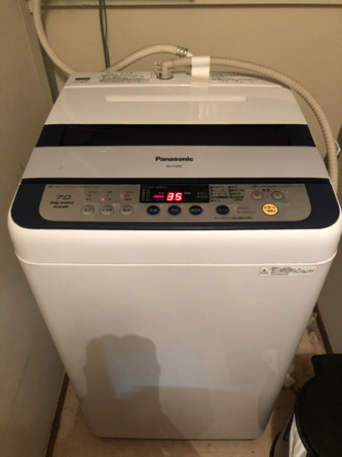 お話中 2014年式 Panasonic 洗濯機 7キロ