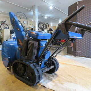 □YAMAHA SNOWMATE YSM555 ヤマハ スノーメイト 除雪機 5 馬力 ブルー