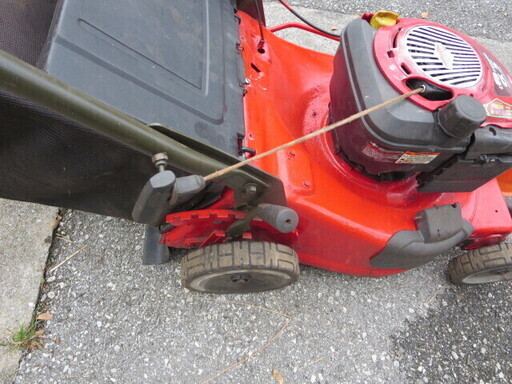 後輪自走芝刈り機6.5馬力クラフトマン