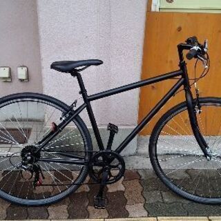 700c クロスバイク 6speed/ブラック realsportperu.com