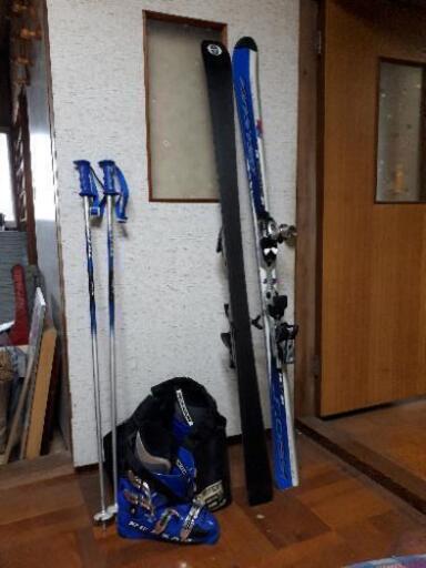 最高の品質の スキー一式、板、ストック、靴セット① スキー