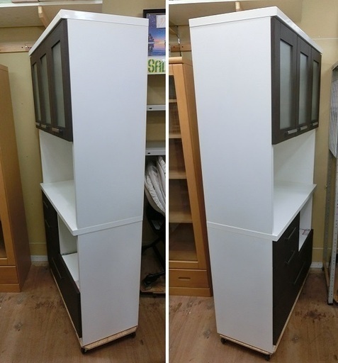 【販売終了いたしました。ありがとうございます。】ニトリ　キッチンボード　2011年製　中古品　/　家電ボード　食器棚　相模原市