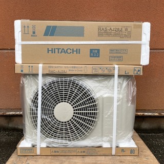 未開封品】 日立 HITACHI 白くまくん ルームエアコン RAS-AJ28J RAC