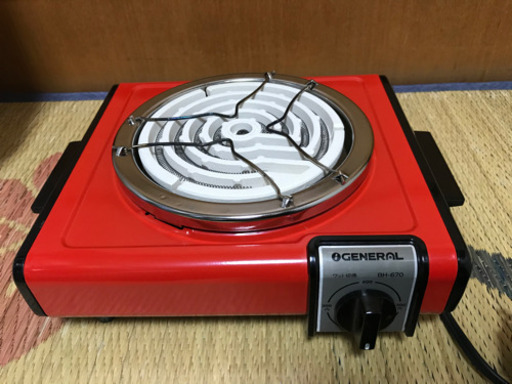 ゼネラル　電気コンロ