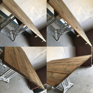 大きい 1580mm 古板 天板 板 机 テーブル ダイニング 古材 床板 看板 