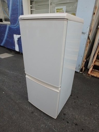 ☆2D簡易清掃済み☆2007年製☆シャープ 2ドア 冷凍冷蔵庫　 SJ-14M-C 135L