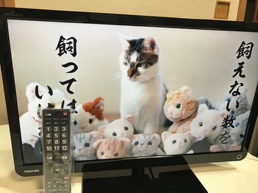 【★値下★】デジタルハイビジョン液晶テレビ 23型 TOSHIBA 管理番号⑭ (送料無料)