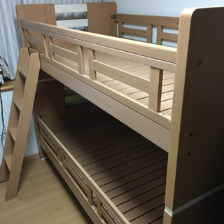 木製二段ベッド決まりました