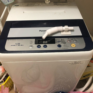 Panasonic 全自動洗濯機 4.5キロ