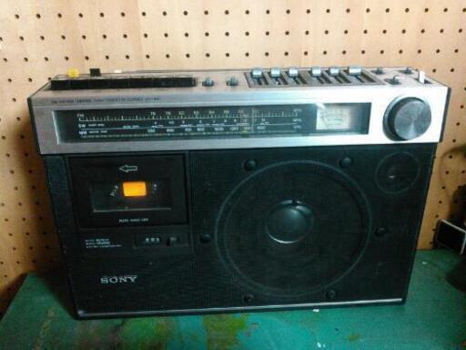 SONY ソニー CF-1990 FM SW MW 3バンド ラジオ ラジカセ