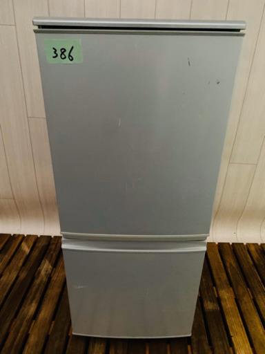 386番  SHARP✨ノンフロン冷凍冷蔵庫❄️ SJ-14T-S‼️