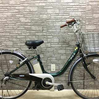 東京23区配達無料 ヤマハ パス 4Ah リチウム 電動自転車 中古 □26インチ