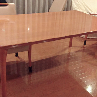 カリモク　大型食堂テーブル、ダイニングテーブル