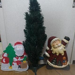 ☆クリスマス☆　ツリーとサンタのセット