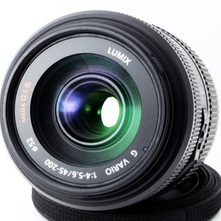☆400mmの超望遠☆極上級☆パナソニック LUMIX 45-200mm ゆうパック代引き