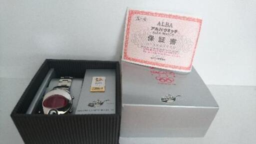 【新品】【値下げ】長野オリンピック限定モデル アルバスプーン 時計