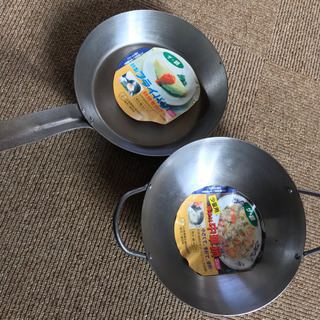 鉄製フライパン・中華鍋 20cm