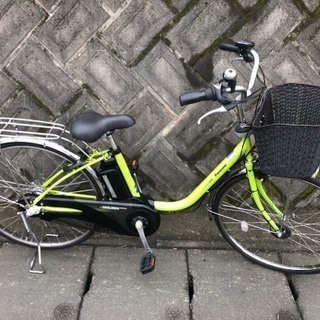 167 電動自転車 パナソニック 26インチ 6.6アンペア