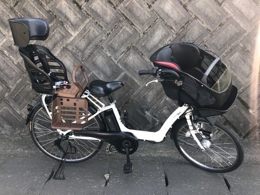１７９　電動自転車　ヤマハパスキッス　超長生き8アンペア ２０インチ