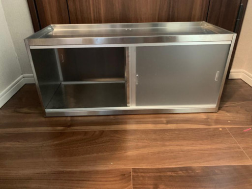 ステンレス製カウンター上収納 ルカ 北千里の収納家具 食器棚 キッチン収納 の中古あげます 譲ります ジモティーで不用品の処分 ステンレス製カウンター上収納 ルカ 北千里の収納家具 食器棚 キッチン収納 の中古あげます 譲ります ジモティーで不用品の処分
