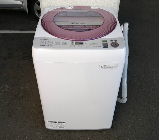 SHARP 8.0kg洗濯機 2013年製 ES-GV80M 売ります