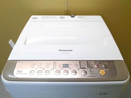 配達可 Panasonic 全自動洗濯機 7.0kg NA-F70PB10 2017年製