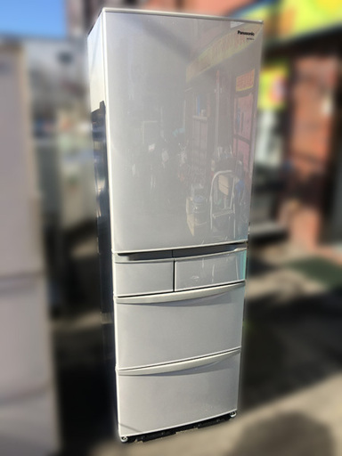 自社配送は札幌市内限定】パナソニック ノンフロン冷凍冷蔵庫 426L 