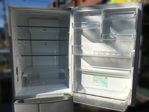 【自社配送は札幌市内限定】パナソニック ノンフロン冷凍冷蔵庫 426L 2013年製 NR-ETR437-H 5ドア 自動製氷 自社配送は札幌市内限定】パナソニック ノンフロン冷凍冷蔵庫 426L