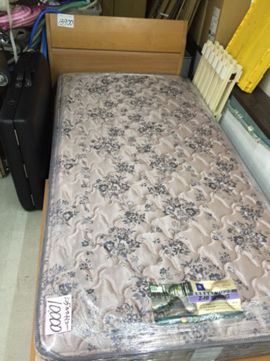 【大田区送料無料】 シングルベッド セット 引き出し収納付き フランスベッド
