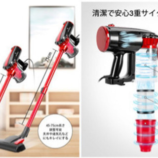 コンパクト掃除機 moosoo D600 新品未使用