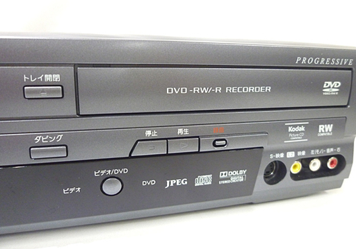 DXアンテナ DXR160V 地上デジタルチューナー内蔵ビデオ一体型DVDレコーダー 2012年製 リモコン付き