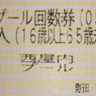 【ネット決済・配送可】大阪市内区民プール 回数券×18枚