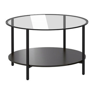 IKEA ガラス天板 ローテーブル