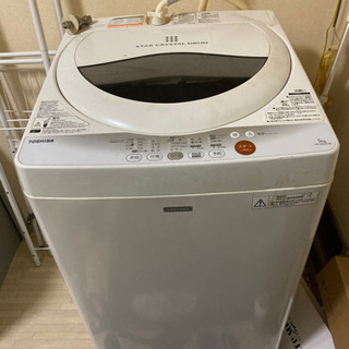 洗濯機(TOSHIBA)引き取りきまりました。