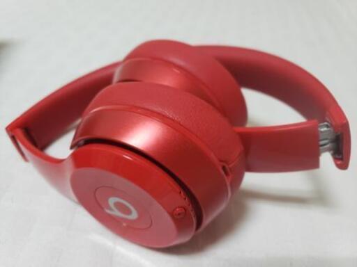 beats solo2 wireless 赤 美品売ります！(値下げしました)