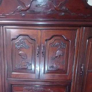 紫檀収納タンス