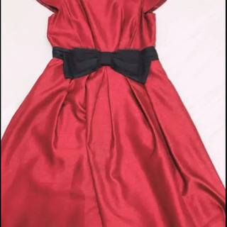 フォーマル　ドレス　赤