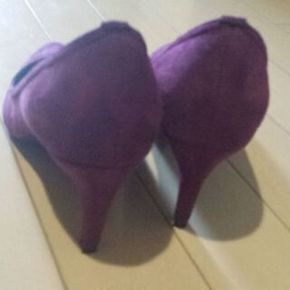 濃紫 パンプス これからの季節に ぽよぽよザウルスママ 川崎の靴 パンプス の中古あげます 譲ります ジモティーで不用品の処分