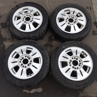 社外13インチ アルミホイール 155/65R13 スタッドレスタイヤ 4本