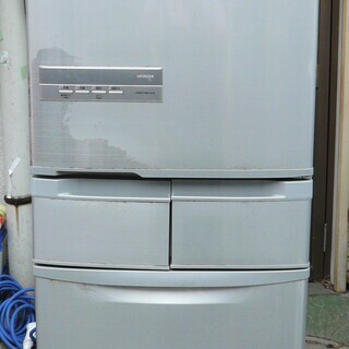 ☆日立 HITACHI R-S42BM 415L 大容量5ドア冷凍冷蔵庫 ビッグ&スリム60